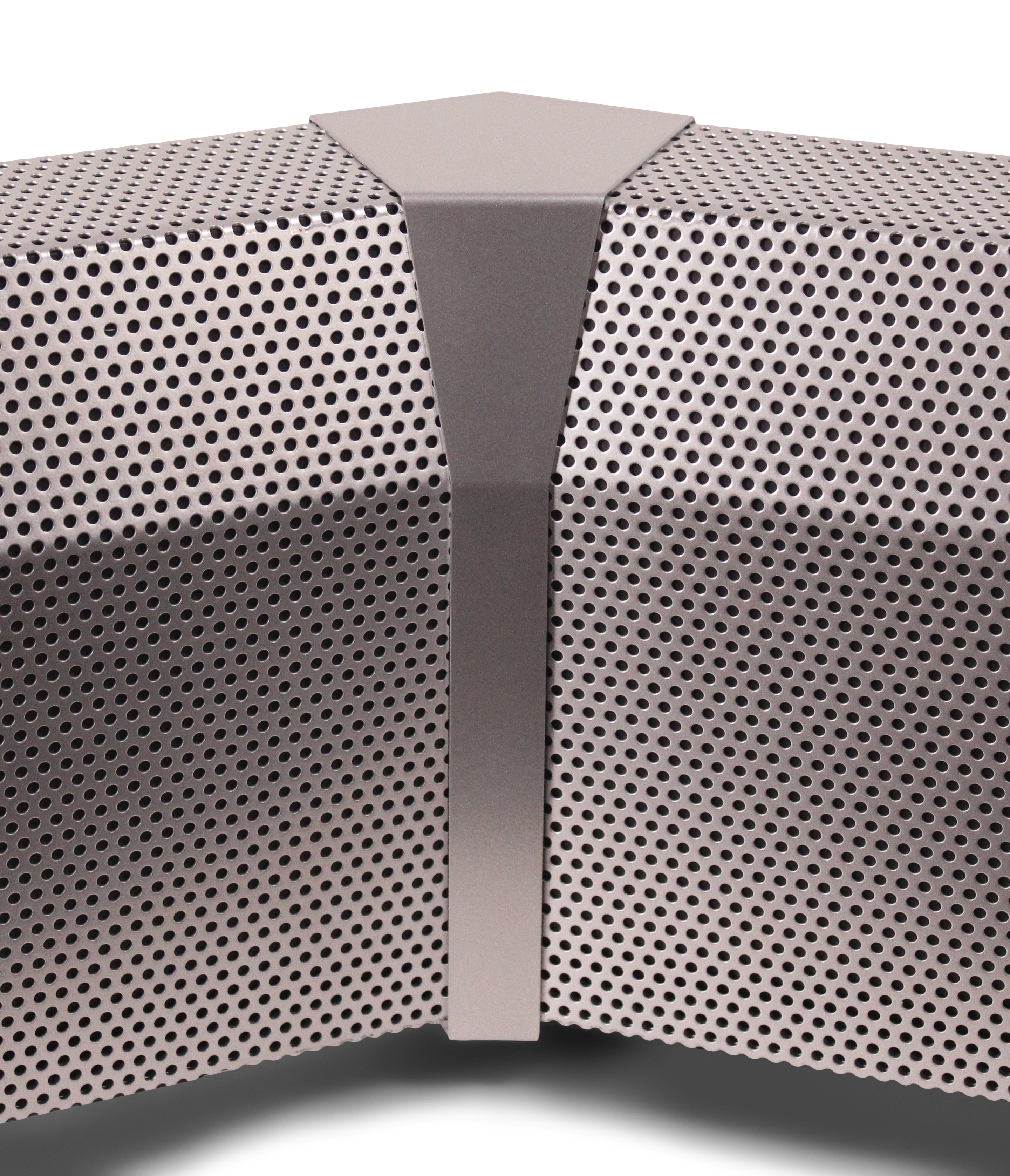 Tall Silver 45 Degree Inside Corner