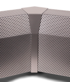 Tall Silver 45 Degree Inside Corner